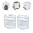 thumbnail image 1 of ROSENICE 2Pcs Transparent Doorbell Cover for Apartments 12.7x10.5in, 1 of 8