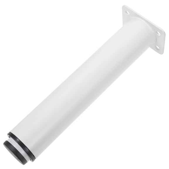 ROSENICE 2Pcs White Bed Support Leg for Adults with Adjustable Height 7.9x2.4in