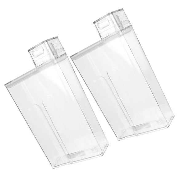 ROSENICE 2Set Refillable Laundry Bottle Storage Laundry Powder Holder for Home Laundry Room