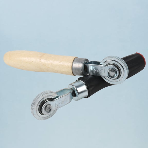 ROSENICE 2Set Tire Changer Accessories for Tire Repair and Air Removal Timber 19x0.8x0.4in