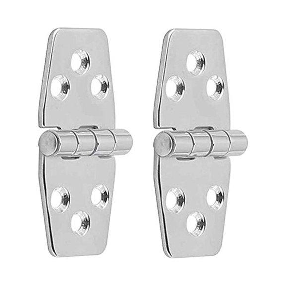 ROSENICE 2pcs Stainless Steel Face Frame Mounting Furniture Hinges Spring Hinges for Kitchen Cabinet Door Furniture