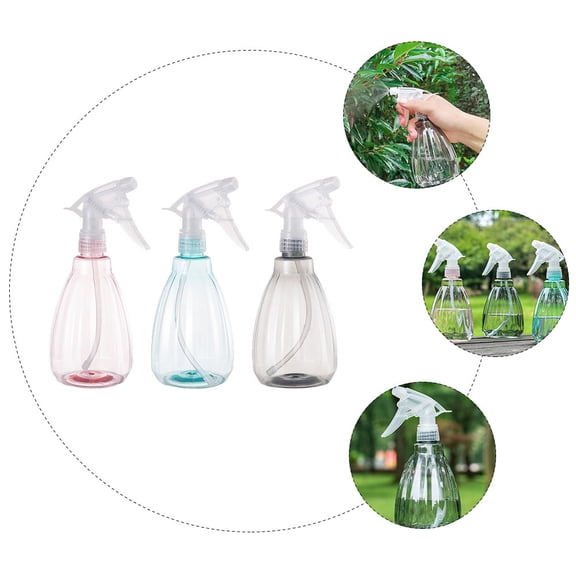 ROSENICE 3 Pcs Mist Water Sprayer Plant Spray Water Bottle Gardening Sprayer Watering Pot Watering Can Set Atomizer Household