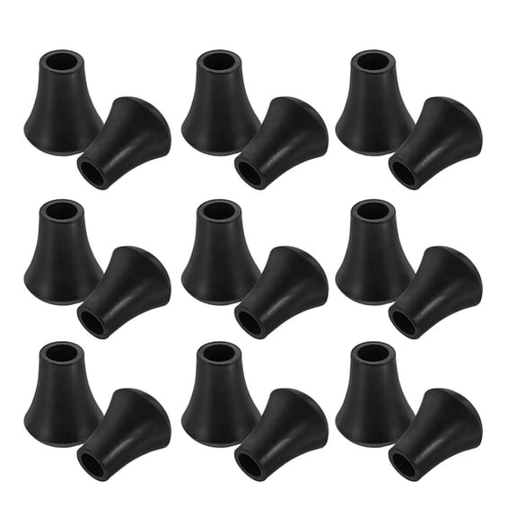 ROSENICE 30Pcs Floor Drum Feet Protectors Rubber Leg Covers For Drummers Stable Support