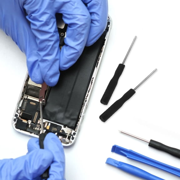 ROSENICE 30Pcs Precision Screwdriver Eye Glasses Miniature Size 3.14X0.24X0.24In