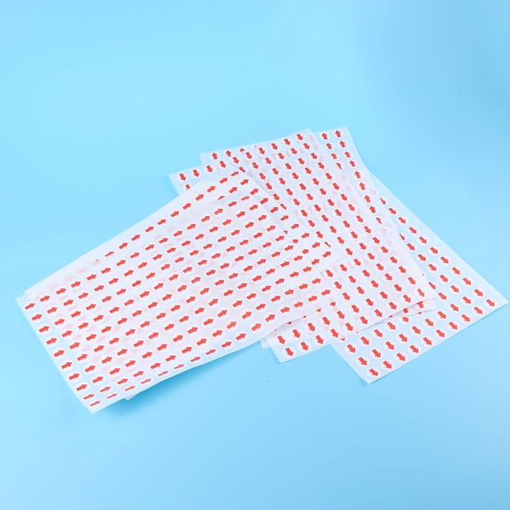 ROSENICE  3200 PCS Stickers Defect Red Arrow Label Self-adhesive Labels Office