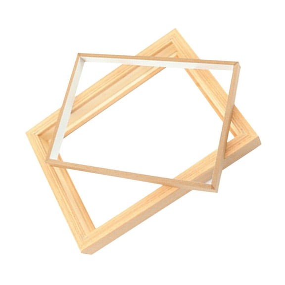 ROSENICE 3Pack Pressed Flower Frame For Home Decoration Natural Wood Color 12.7In Width