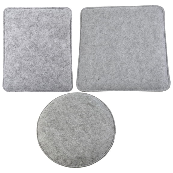 ROSENICE 3-Piece Felting Mat Set, and Wear Felt Pads, Multi-Functional Rectangular for Home Crafting