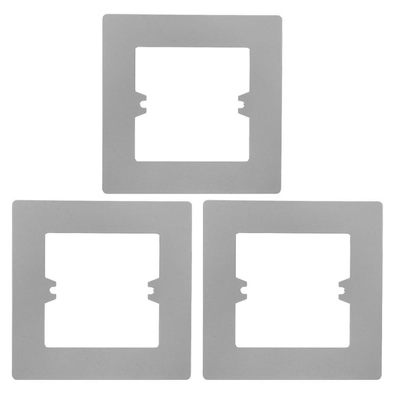 ROSENICE 3Pcs Gap Repair Wall Plate In Grey Color For And Diy Projects