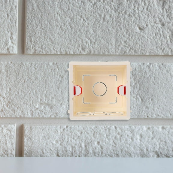 ROSENICE 3Pcs Insulated Electric Box for Concealed Installation in Commercial Spaces