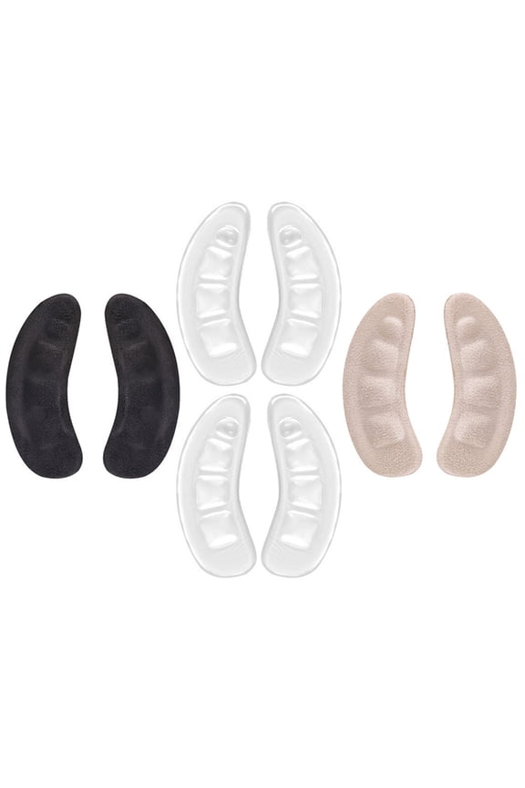 4 Pairs Lint Heel Inserts Non-slip for Sandals