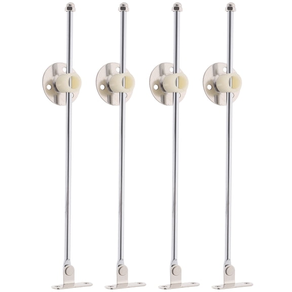 ROSENICE 4 Pcs Cabinet Damper Flap Stay Hardware Kitchen