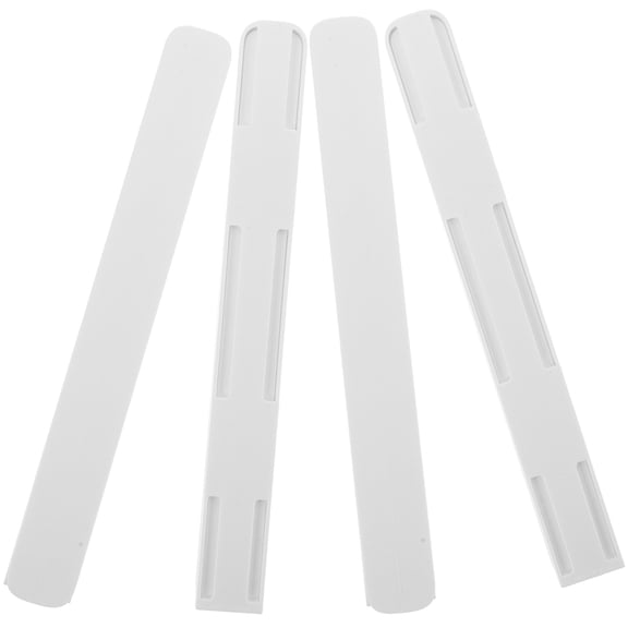 ROSENICE 4Pcs Bottom Mount Drawer Rails for Cabinets and Cupboards in Bedroom