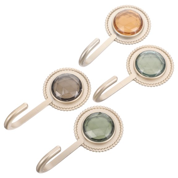 ROSENICE Clothes Hook Stainless Steel 4Pcs 3.42X1.65X1.65in