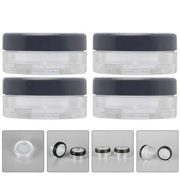 ROSENICE 4Pcs Storage Containers Makeup Mini Makeup Containers For Home Use