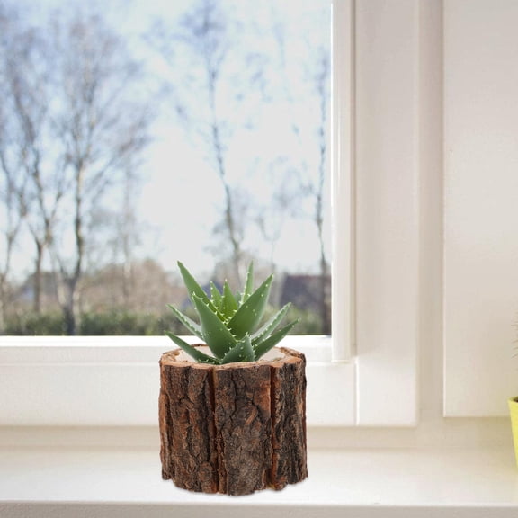 ROSENICE Decorative Planter Rustic Container 4Set for Garden Vase 9Cm x 9Cm x 8Cm