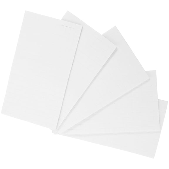 ROSENICE 5 Sheets White Foam Dots Squares for DIY Crafts and Scrapbook Accessories 13.1x7.2x1in