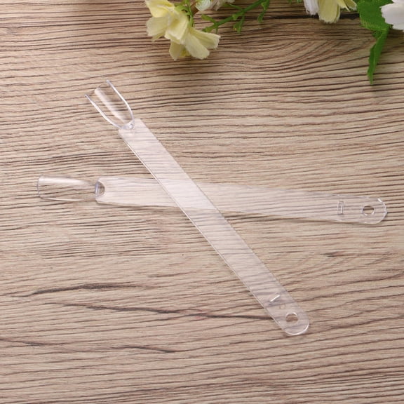 ROSENICE 50 Pcs Nail Tips Clear Palette Nail Polish Color Display Chart Nail Polish Color Chart