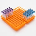 thumbnail image 1 of ROSENICE 50 Slot Test Tube Holder Vial Shot Glasses Storage Organizer Rack, 1 of 8