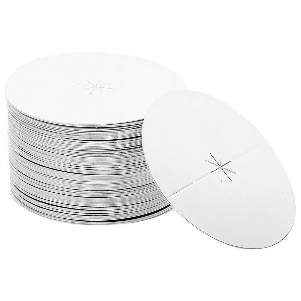 ROSENICE 50Pcs Drip Catcher For Candles Paperboard Disc for Church ...