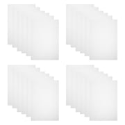 ROSENICE 50Pcs Tracing Papers for Printing and Drawing Artists White Rectangular Transfer Paper Pad Home Use