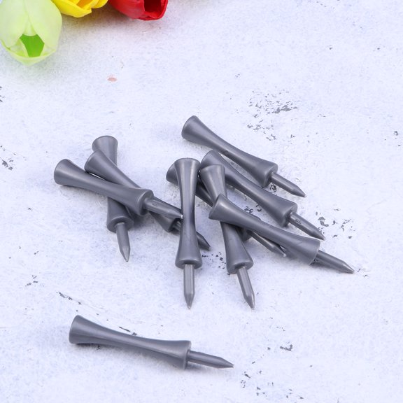 ROSENICE 50pcs 70mm Large Castle Tees (Grey)