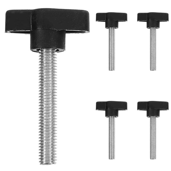 ROSENICE 5Pcs PP Wing Knob Handle Screws for Furniture Assembly and Appliance Fixing M8x40