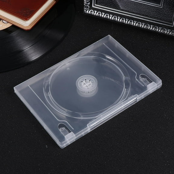 ROSENICE 6 PCS Discs CD Storage Case CD Case CD Storage Box 19.00X13.50X1.40CM