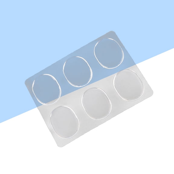 ROSENICE  6 Pcs Silicone Foot Fingers Separators High Heel Grinding Feet