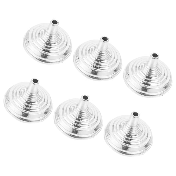 ROSENICE 6Pcs Tabletop Flagpole Base for Mini Flag Stand Indoor Office Desk