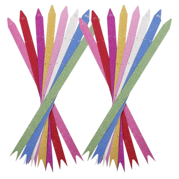 ROSENICE 80Pcs Ribbon Pull Bows for Wedding Reception Decorations in Assorted Color 13.36X0.67X0.04in