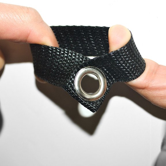 ROSENICE 8Set Plastic Awning Clips Black Secure Ground Nails For Canopy Setup