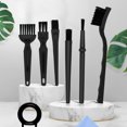thumbnail image 1 of ROSENICE Anti-static Cleaning Brush Keyboard Cleaning Tools Cleanup Keyboard Brush Electronics Cleaning Kit Pp Fiber Black 17x1cm, 1 of 8