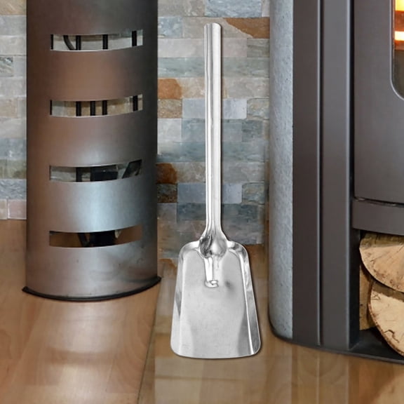 ROSENICE  Ash Fireplace Shovel for Soot Integrated Molding Coal Handheld