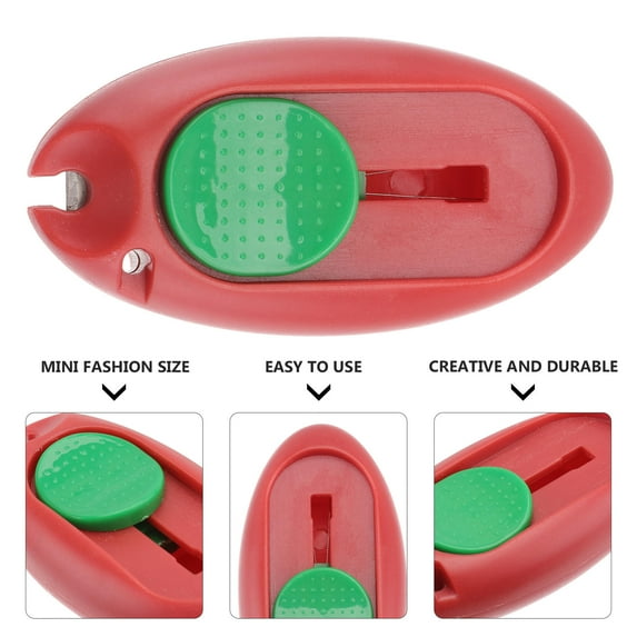 ROSENICE Automatic Threading Needle Sewing Tools With Cutting Function Synthetic Material Red 1Set