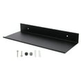 thumbnail image 1 of ROSENICE  Black Floating Shelf Shelves Bathroom Extra Strong, 1 of 8