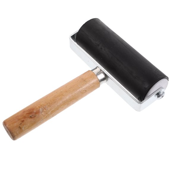 ROSENICE Black Ink Roller Tool Printmaking Tools Baby Work