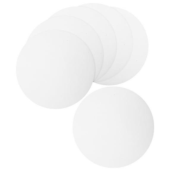 ROSENICE CE Certified 6Pcs Downlight Diffuser Sheet White PC Material Flat Arc Surface Recessed Lighting