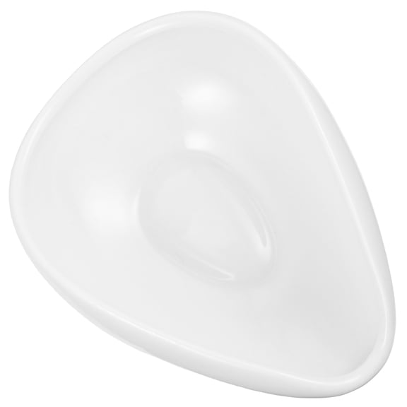 ROSENICE Ceramic Tea Spoon Teaspoon Home Tea Accessories Coffee Bean Scoop Ceramic Vessel Spoon for Tea Ceramics White 13x6x3cm