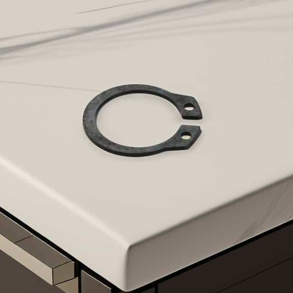 ROSENICE Circular Snap Ring 2Pcs Metal External C-Clips For Construction Sites And Auto Repair Shops