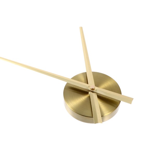 ROSENICE Creative Decorative Wall Clock Aluminum Accessory Component Big 31.5X23.5CM Golden Alloy