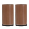 thumbnail image 1 of ROSENICE Desk Feet 2Pcs Table Feet Riser Carbon Steel Brown Round for Furniture Accessory, 1 of 8