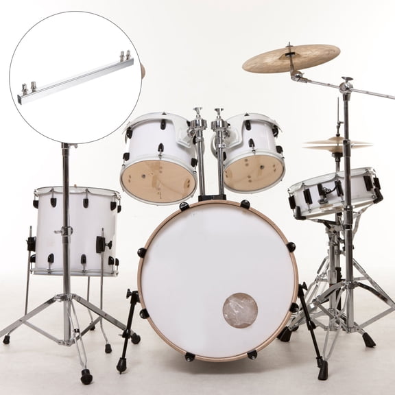 ROSENICE Drum Kit Accessories 1Set Stable Replacement Drive Shaft For Double Kick Drum Pedal 9.1x0.4x1.3in