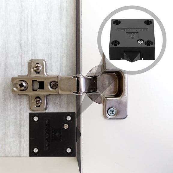 ROSENICE Electrical Door Door Control Switch 4.8X4.6CM Black