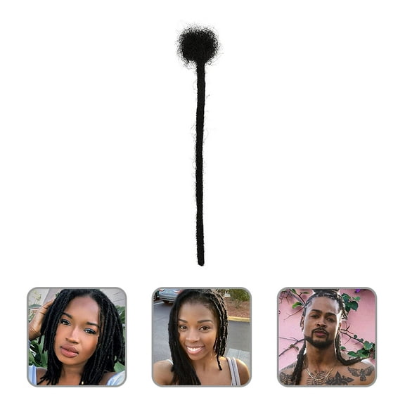 ROSENICE Extensions Human Hair Men Dread Locks Real Dreadlocks Woman