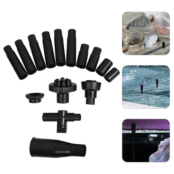 ROSENICE Fountain Nozzle Kit 1Set for Garden Landscape with High-Efficiency Oxygenation Outdoor Use