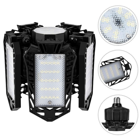 ROSENICE Garage Lights Ceiling Ultra Bright 1Pcs Plastic Ceiling Light for Garage Shop