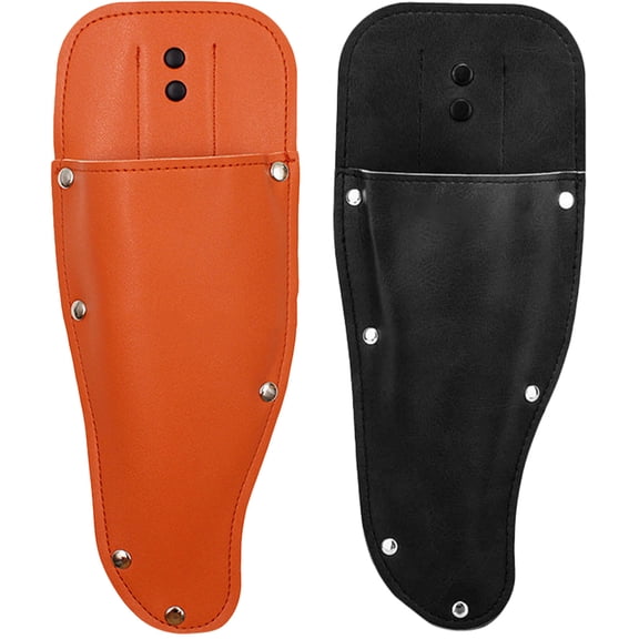 ROSENICE Gardening Pruners 2Pcs Leather Scissor Holsters for Hand Pruner and Tool Holsters