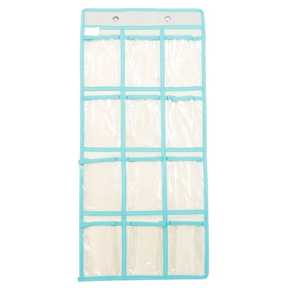 ROSENICE Hanging Door Pockets Organizer Space Saving Foldable Non-Woven Fabric Storage Holder for Accessories 1Pack
