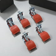 ROSENICE 5Pcs Adjustable Kitchen Sink Mounting Clamps Easy Screw Installation Sink Accessories