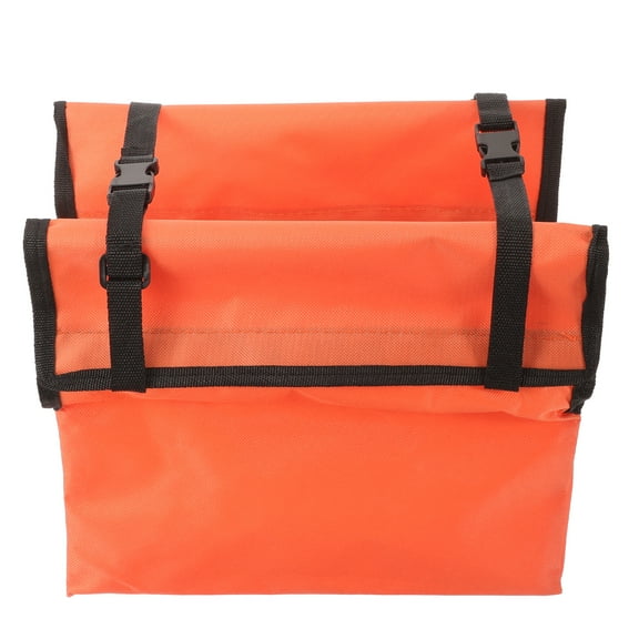 ROSENICE Ladder Tool Belt Ladder Tool Storage Canvas Bag Stepladder Tool Pouch Aluminum Alloy 30X13.5CM